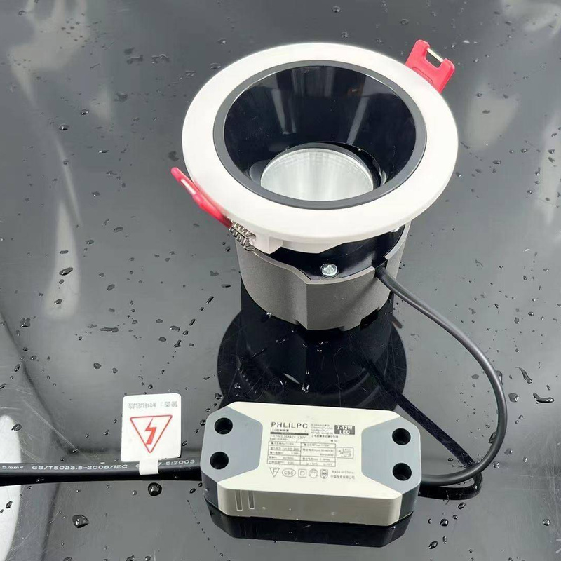 嵌入式 COB 筒灯套件 圆形 LED 吸顶灯带 PHILIPS 驱动器 9W/12W/18W/24W