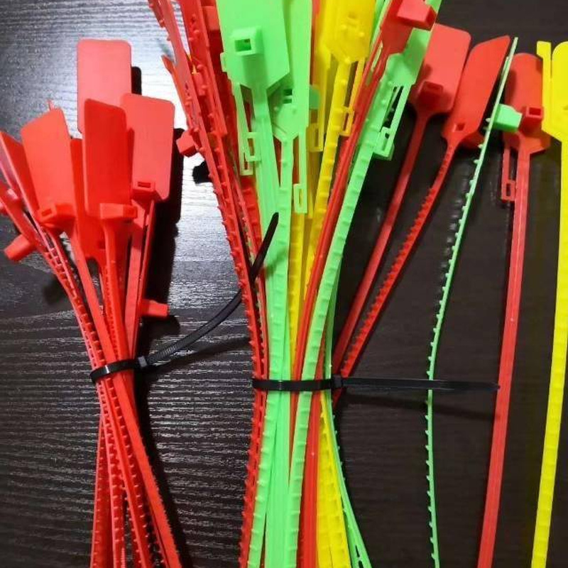 Liyang multi-color detachable nylon zip ties 3x150mm-8x400mm identification label zip ties