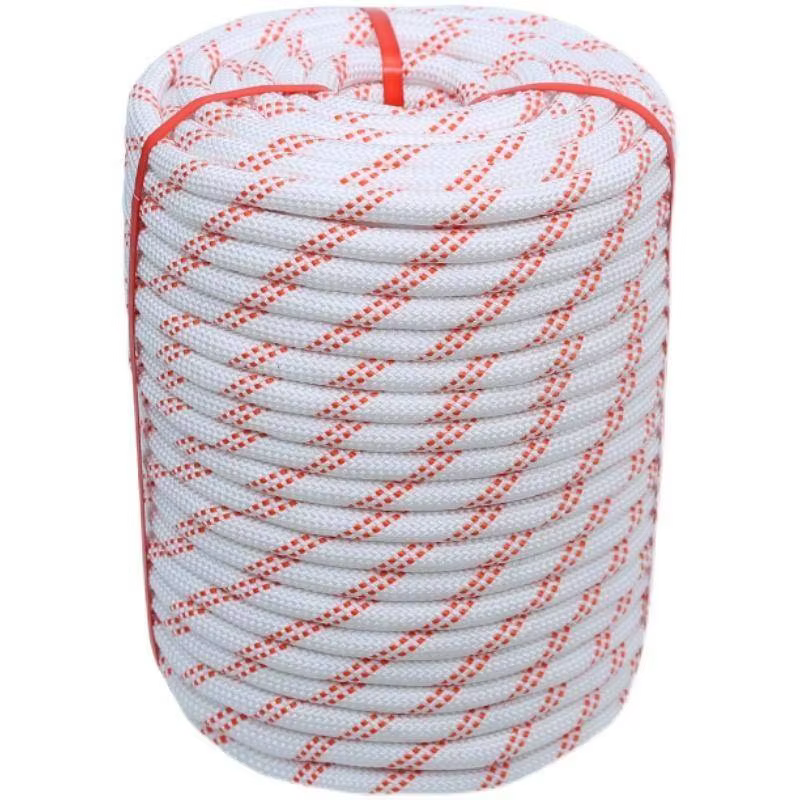 Lightweight flat woven rope