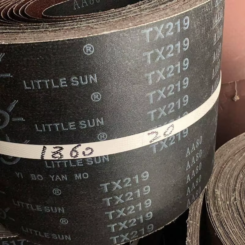 Little Sun Sand Belt tx219 aa60 - P320 anchos abrasivos de Corindón marrón de grado Industrial