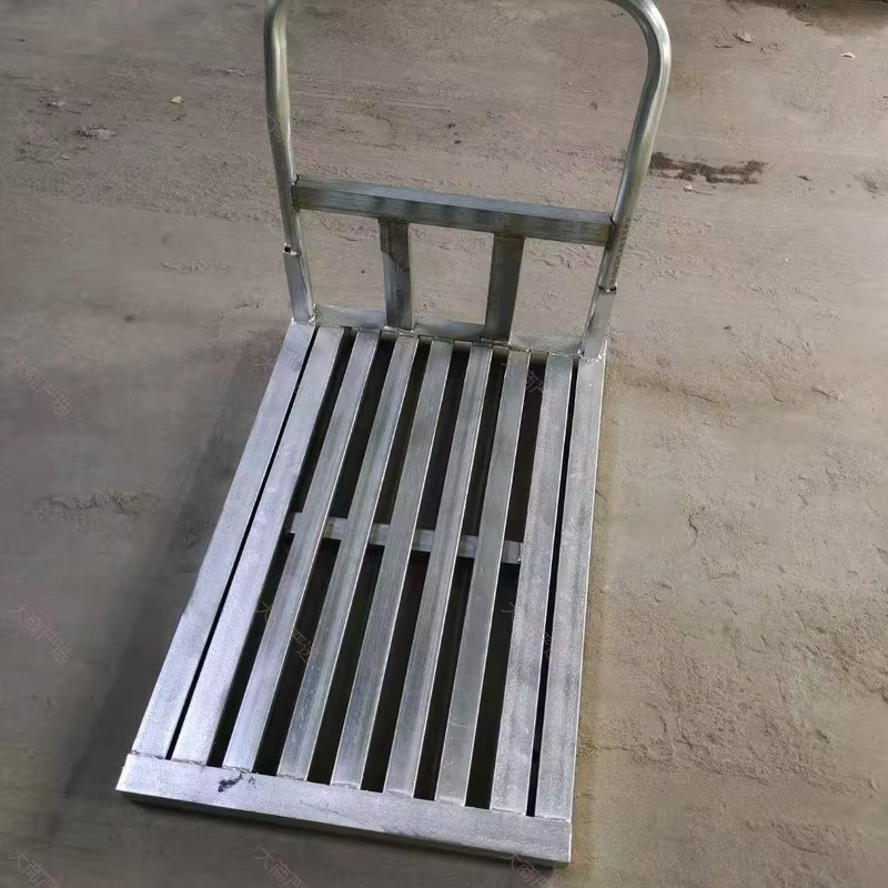 Folding Warehouse Platform Trolley