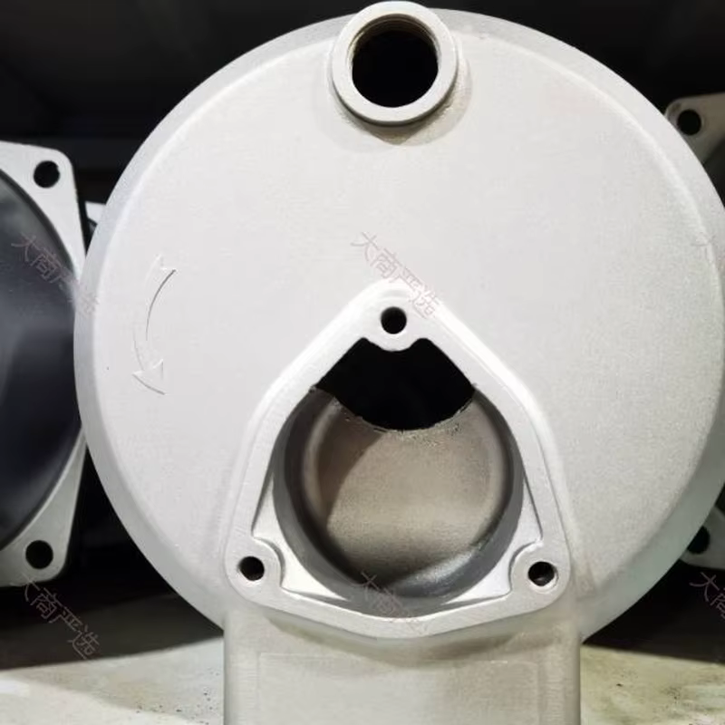 Green Horizontal Centrifugal Pump Casing	