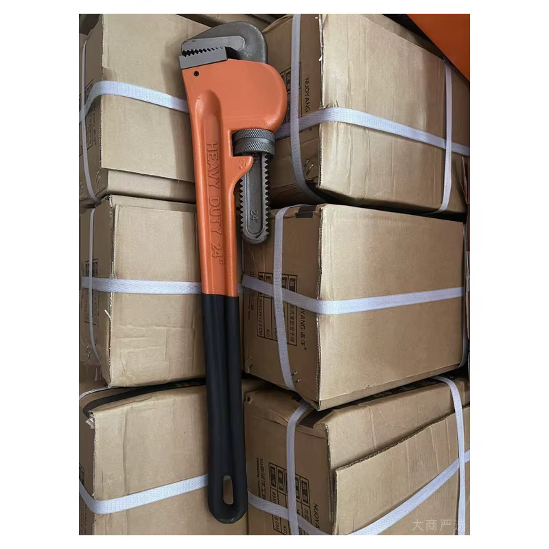 Nuoyang Hardware Tools, Heavy Duty Pipe Wrench Set, 10in/12in/14in/18in/24in, Multi-size Pipe Wrenches, Industrial Grade