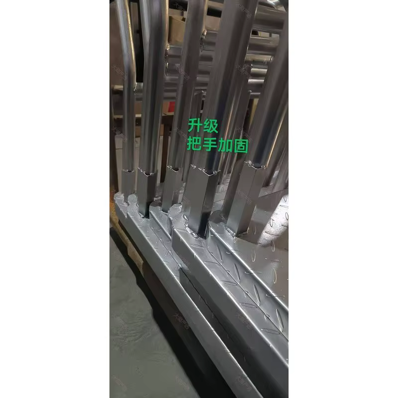 Thickened Platform Hand Trolley, Fully Welded, 1000kg Load Bearing Transport Cart