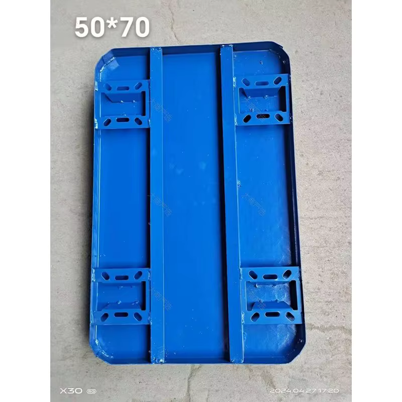 Folding Platform Hand Trolley, Non-slip Pattern Panel, Portable Transport Cart