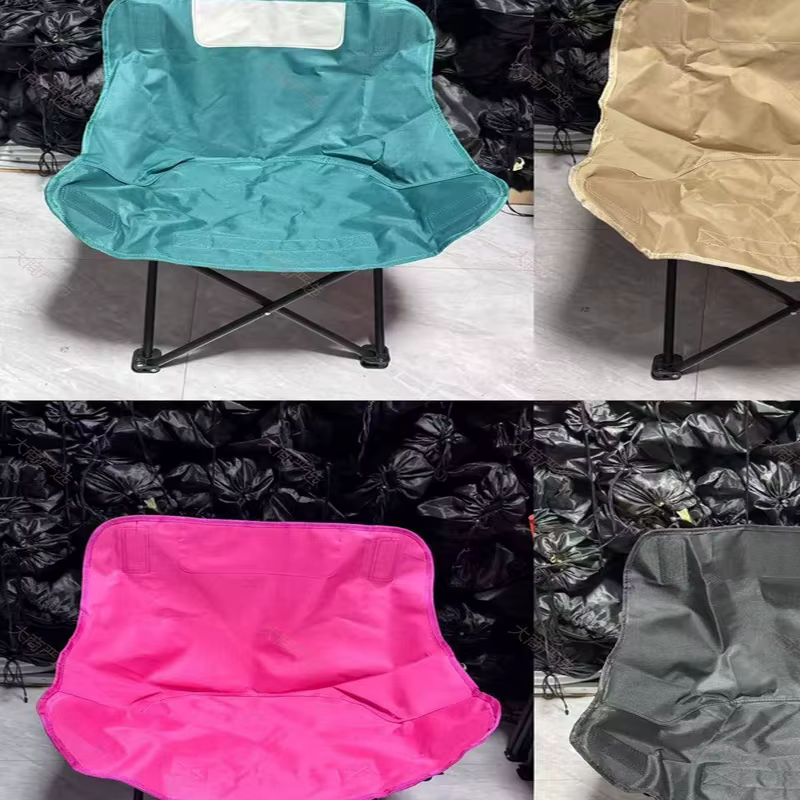 Outdoor moon chair with widened and raised design