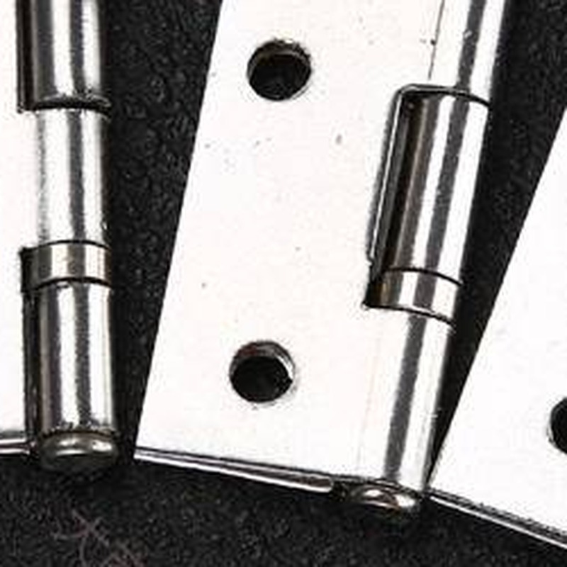 304 Stainless Steel Hinge 4-Piece Set (1.5/2/2.5/3 inch)