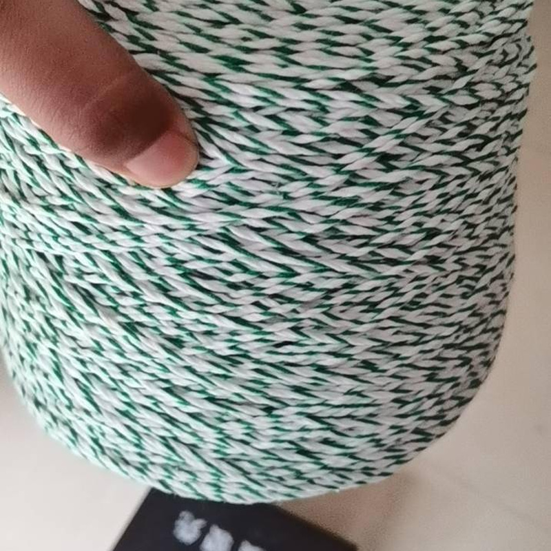 Two tone PP construction rope