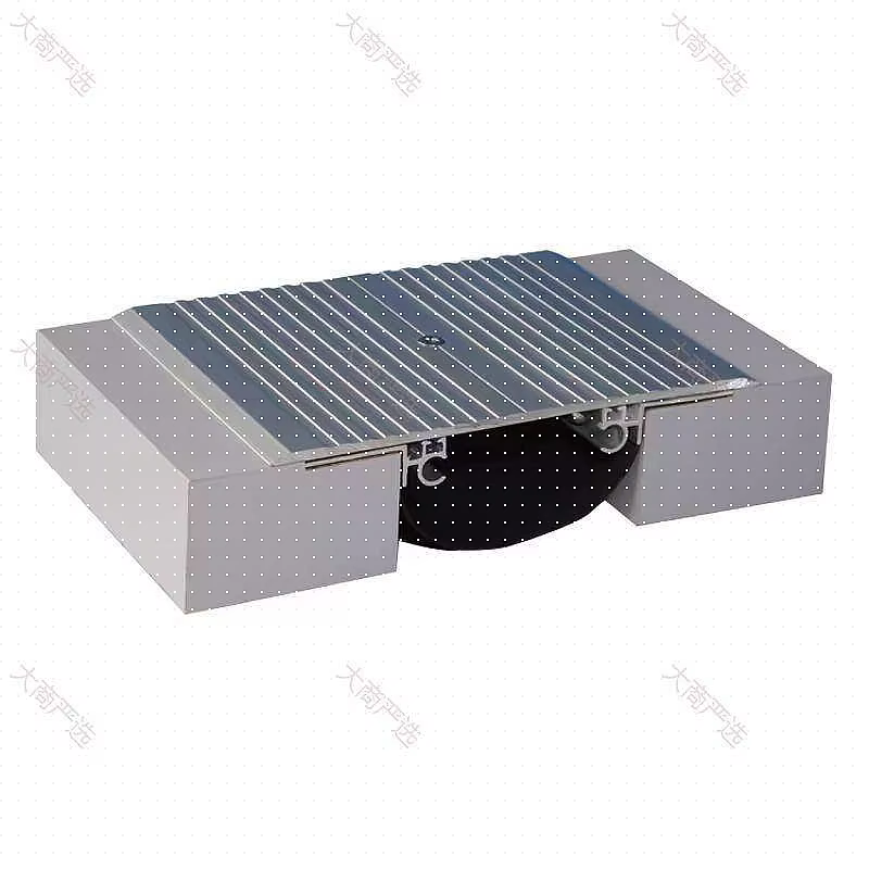 Expansion joint cover plate for interior and exterior walls and floors