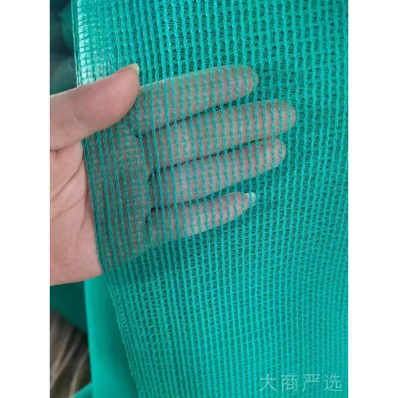 Red de Seguridad de construcción de malla densa verde