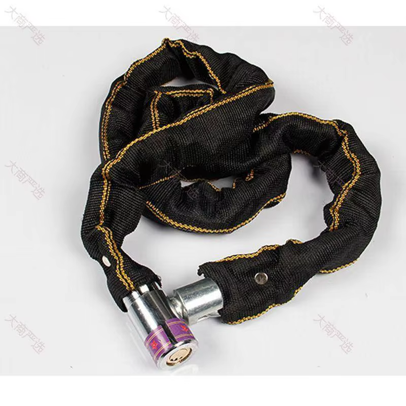 Candado Cadena con Funda de Tela para Bicicleta	