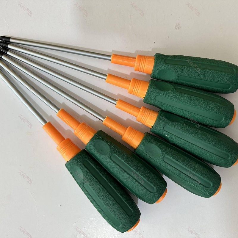 Rubberized Handle Screwdriver	