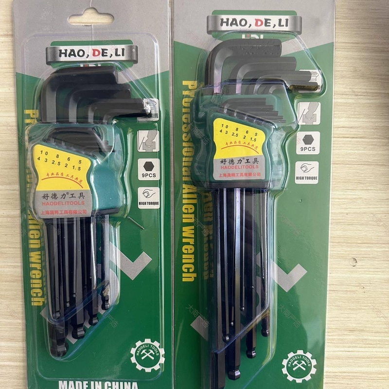 Extended Hex Key Wrench Set	