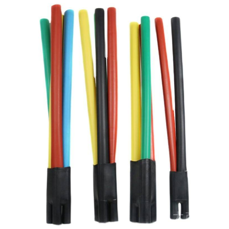 Low voltage heat shrink cable accessories, heat shrink tubes, heat shrink finger sleeves, hot melt adhesive, cable termination sealing below 1kV