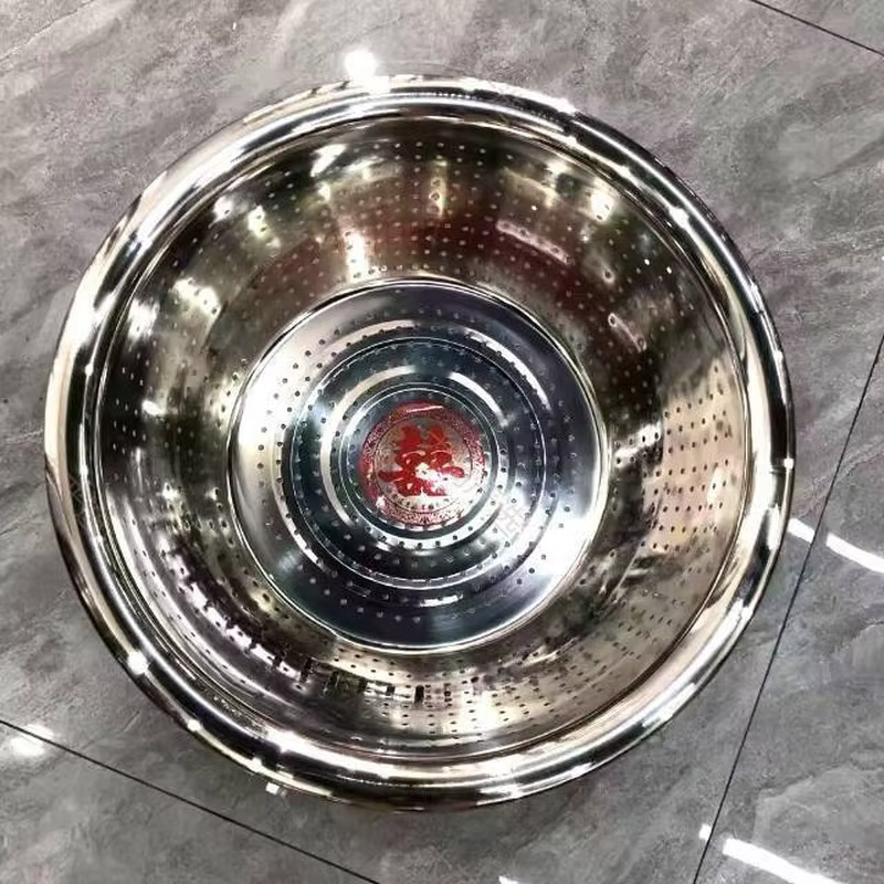 Stainless steel basin