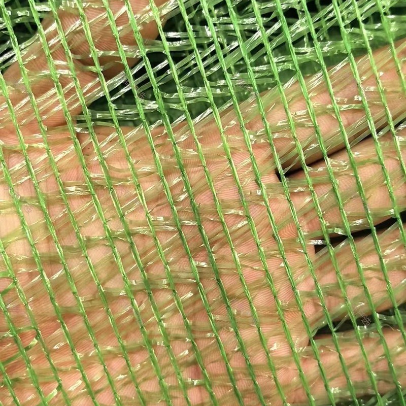 Red de cobertura de tierra antipolvo para obra, red de cobertura de tierra densa verde de 6 agujas