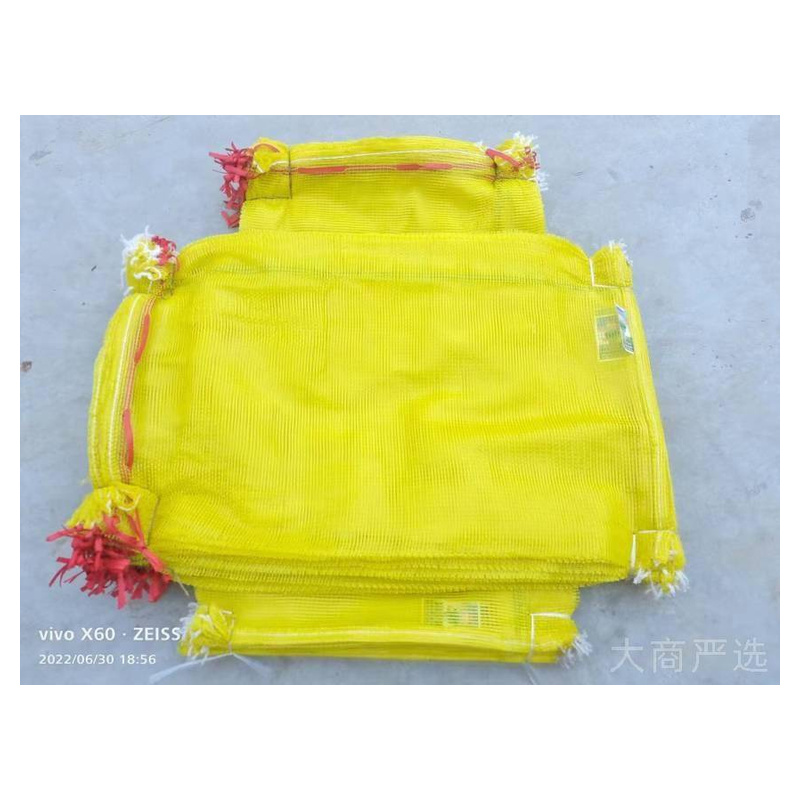 PP mesh bag, red fruit and vegetable net bag, bag for garlic, sweet potato and corn