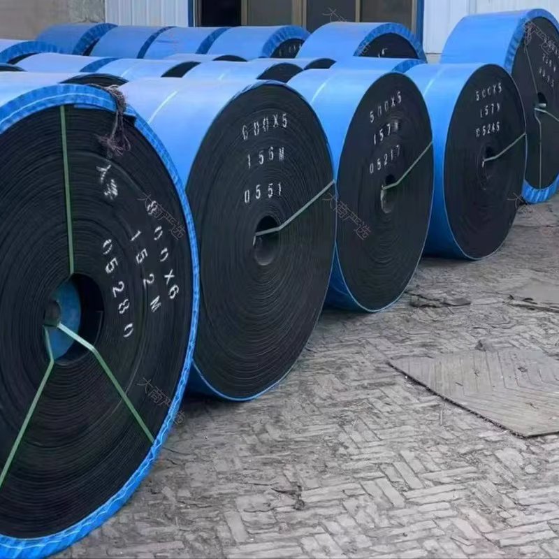 Rubber conveyor belt / transmission belt / fabric-reinforced rubber sheet