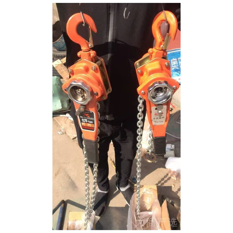 HSH type hand cranked hoist 1.5-9-ton chain hand cranked hoist lifting hoist with long chain