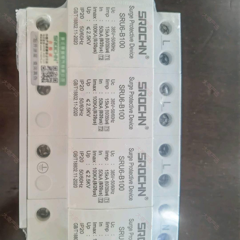 SRU6-B100 4P 100kA Surge Protective Device SPD