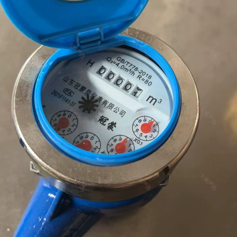 Large Caliber Ductile Iron Cold Water Meter DN50-DN600 Flange Dry	