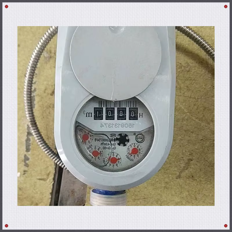 Household Stainless Steel Threaded Small Caliber Wired Remote Water Meter DN15-DN25
