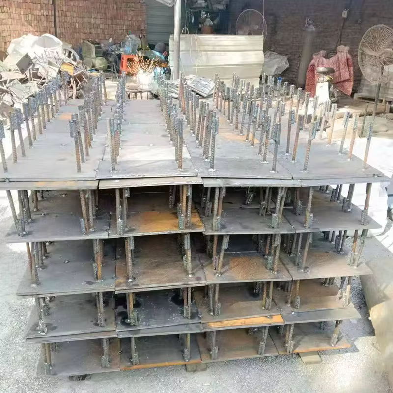 piezas de empotramiento de estructura de acero