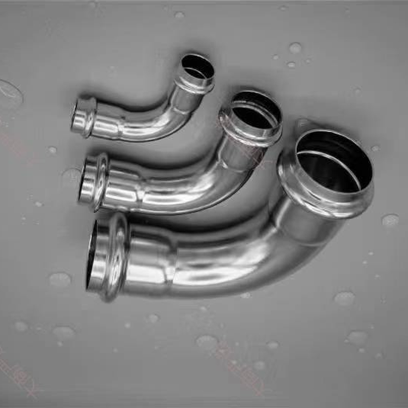 Stainless Steel Compression-Type Elbow	