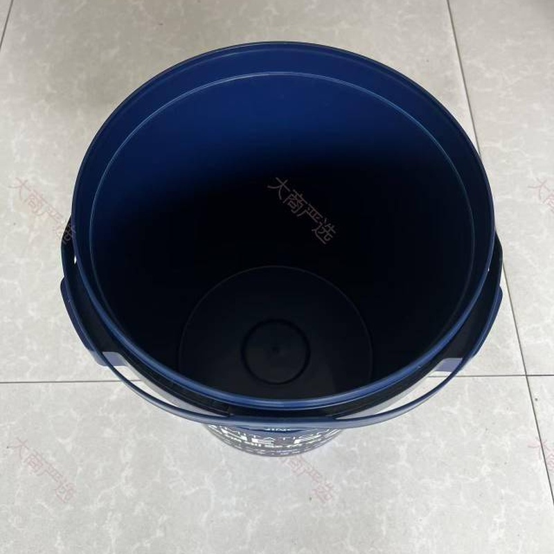 20L-30L Large-Capacity PP Storage Round Bucket Blue/White/Green Thickened Heightened Food-Grade	
