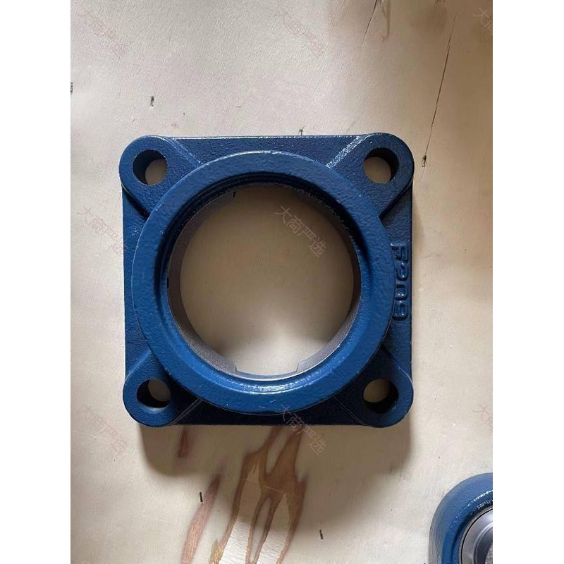 Blue Square 4-Bolt Flange Pillow Block UCF Series	