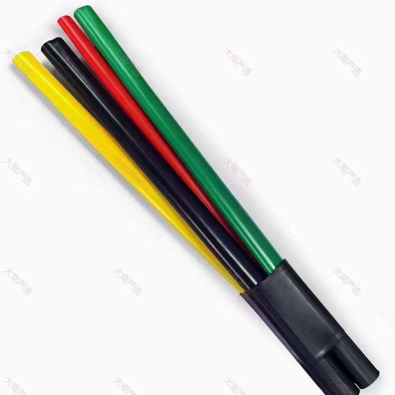 Tubo Termorretráctil Multicolor en Caja para Aislamiento de Distribución Eléctrica	