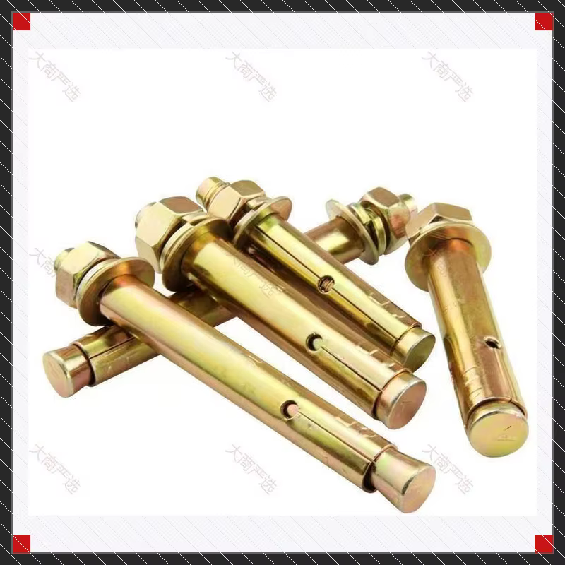 Anclaje de Expansión Tipo Cuña Galvanizado Amarillo	