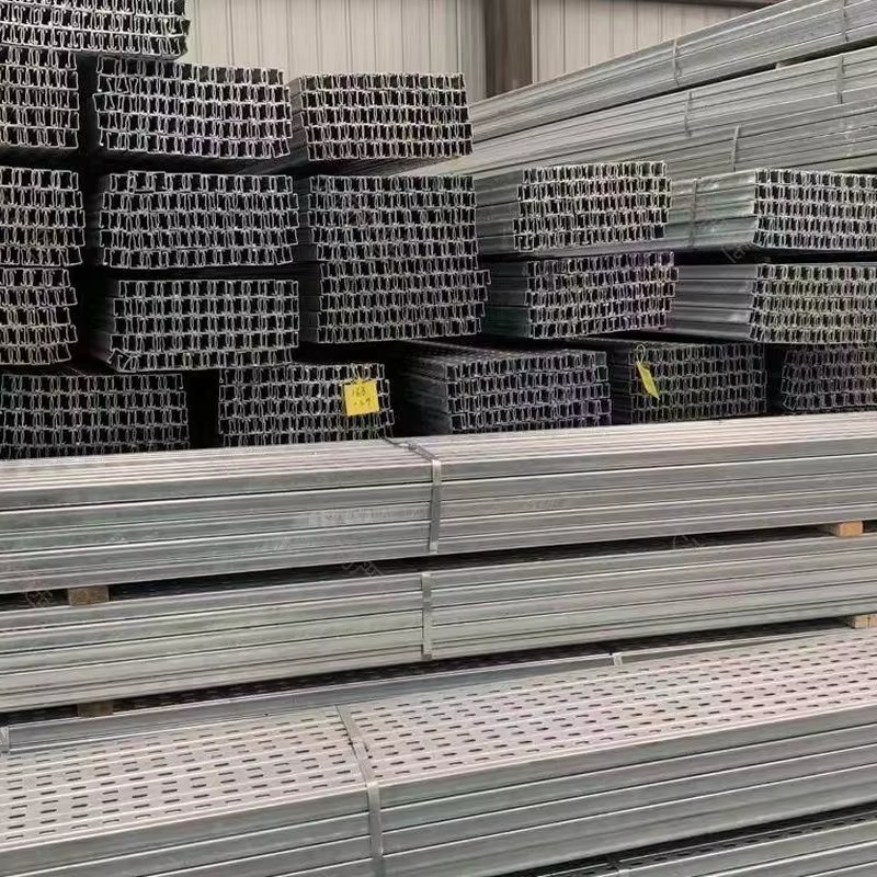 Hot-Dip Galvanized C-Channel Steel Seismic Bracket Main Structural Member	