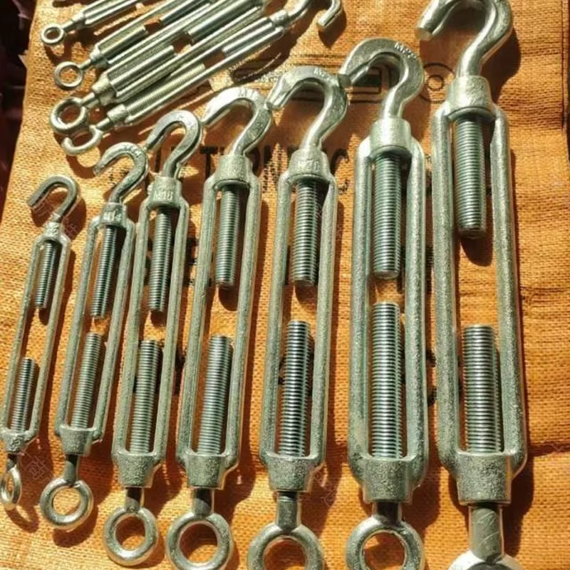 Sanxi Rigging Metal Products - Tension Turnbuckle + Wire Rope Thimble Set	