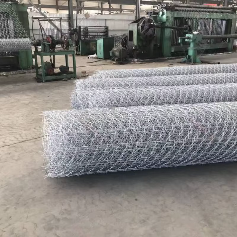 Hot-Dip Galvanized Hexagonal Gabion Mesh