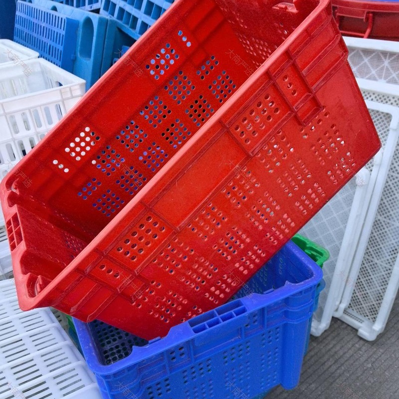 Cesta de Almacenamiento Plástica Rectangular Grande	