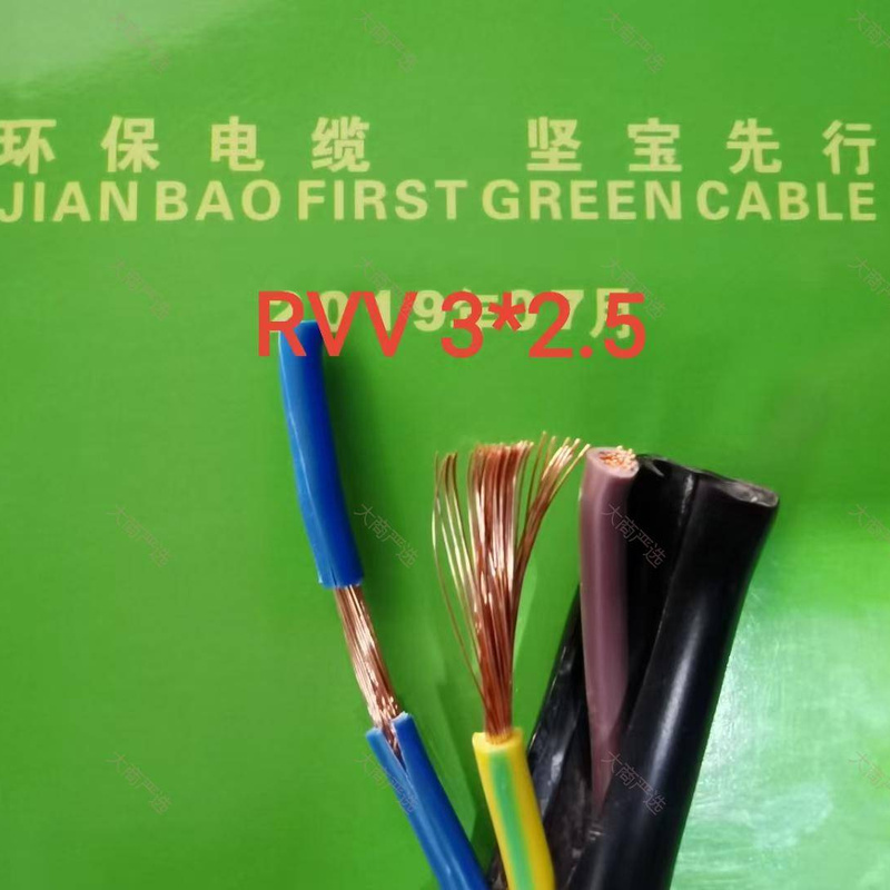 Jianbao Cable (Shandong) - RVV Black Sheathed Control Cable