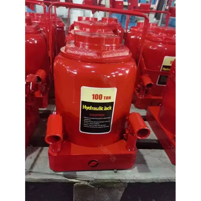 Liqun Hydraulic Bottle Jack 100T 200T Heavy-Duty Industrial Ultra-High Pressure Lifting Jack	