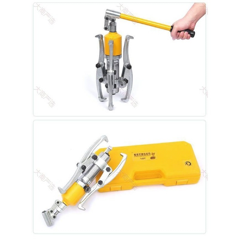 Extractor de Engranajes Hidráulico Liqun 10T 2 Mordazas 3 Mordazas Extractor de Cojinetes Manual Hidráulico Grado Industrial	