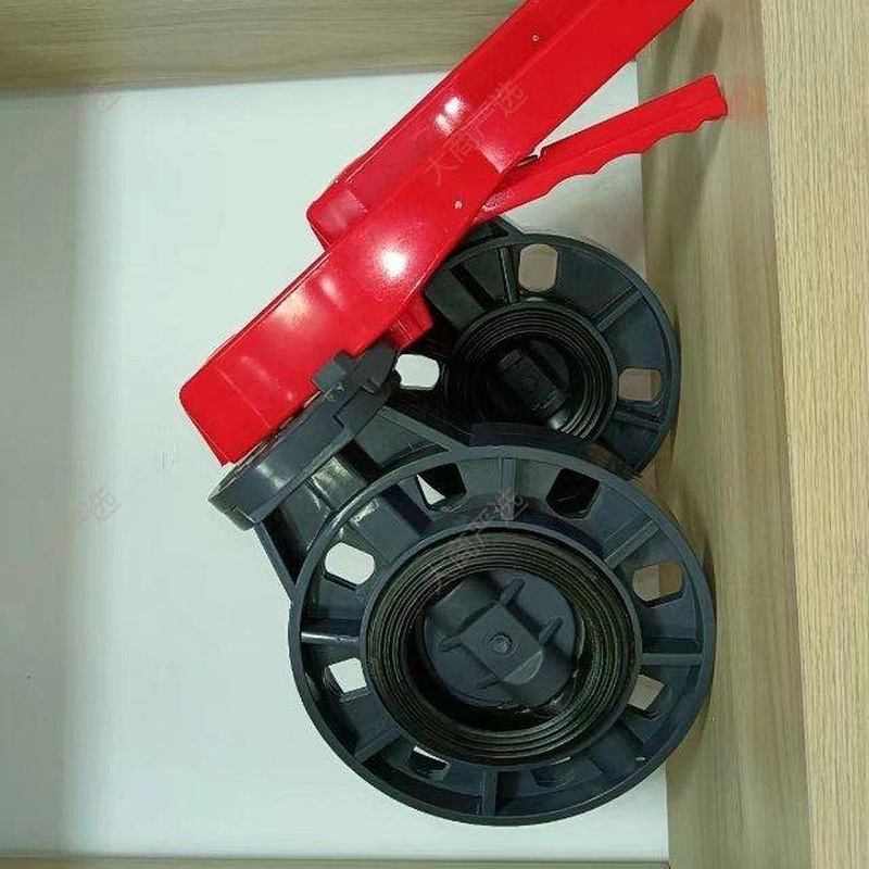 UPVC Wafer Butterfly Valve with Lever Handle	