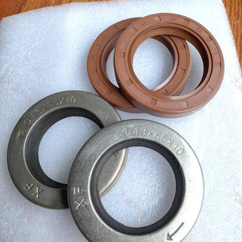 TC Oil Pump Skeleton Oil Seal Fluoroelastomer FKM O-Ring