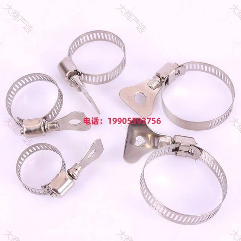 Stainless steel handle clamp