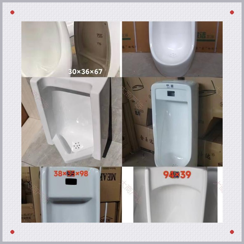 Engineering Wall-Hung and Floor-Standing Urinal Ceramic Urinal for Hotel and Club Use	