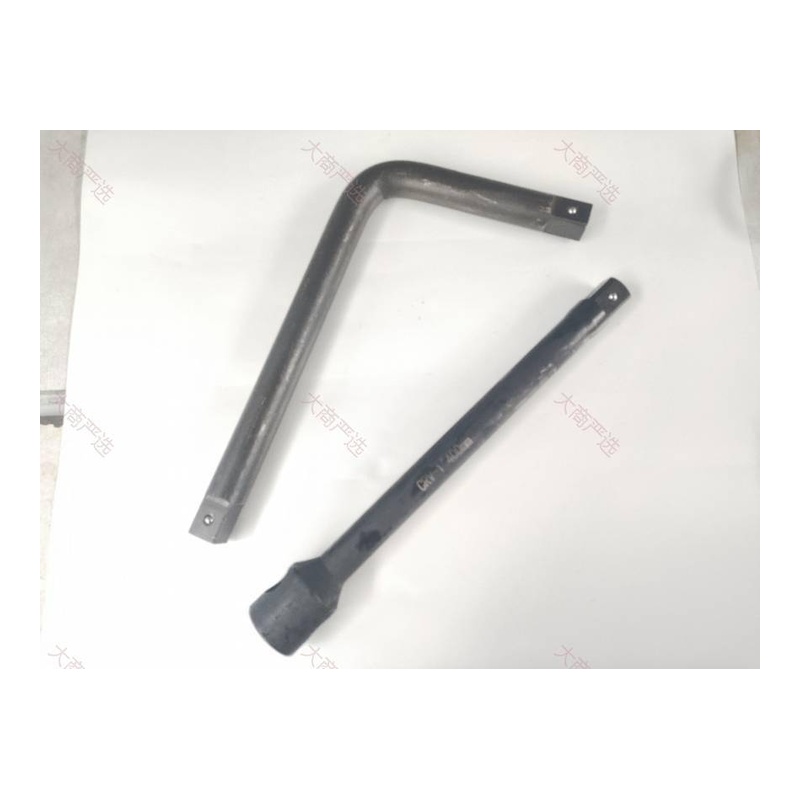 1 inch air gun bent extension bar, 400mm long