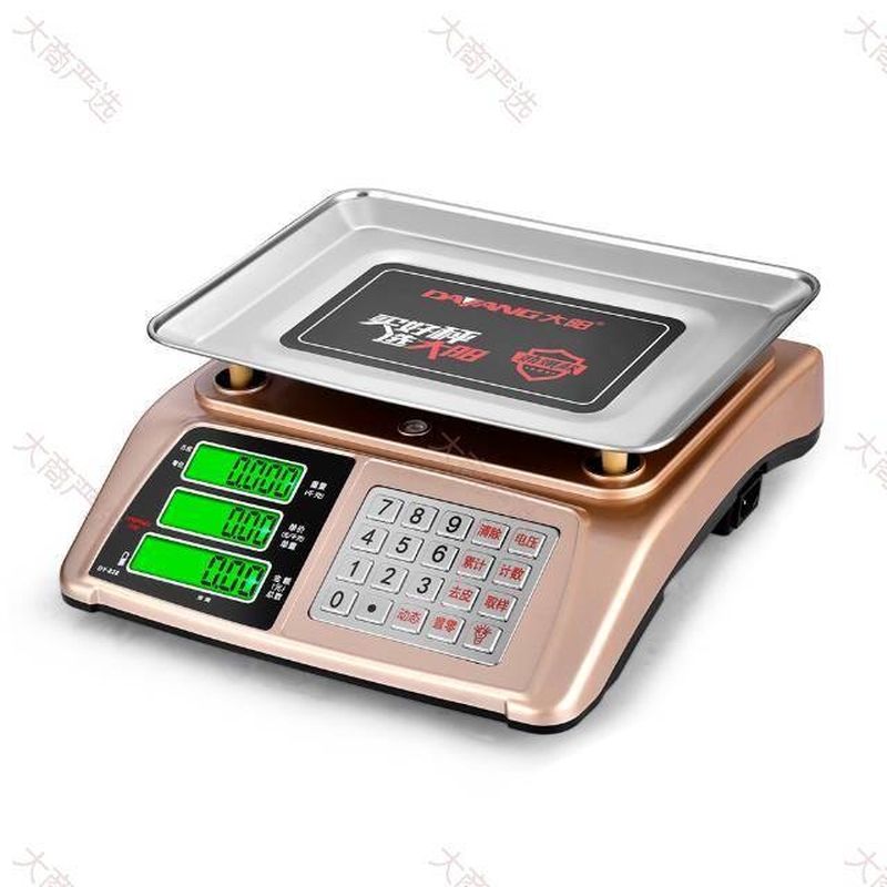 Dayang Electronic Pricing Scale 30kg High Precision Commercial Platform Scale	