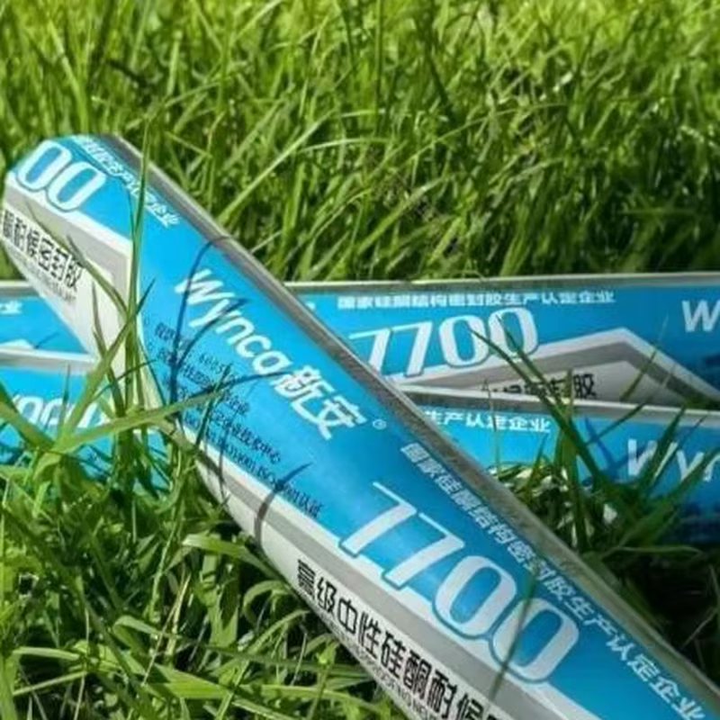 Wynca 7700 Premium Neutral Silicone Weatherproof Sealant for High-End Curtain Wall Projects Sausage Pack