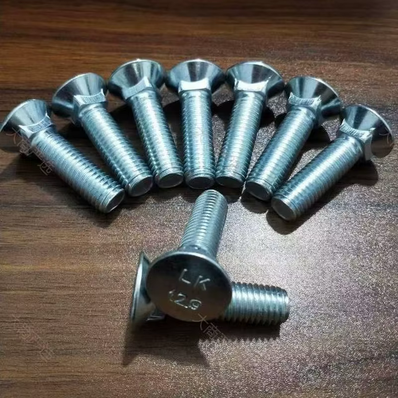 Clavos de correa (alambre de cubeta galvanizado en color, juego de 4 piezas)