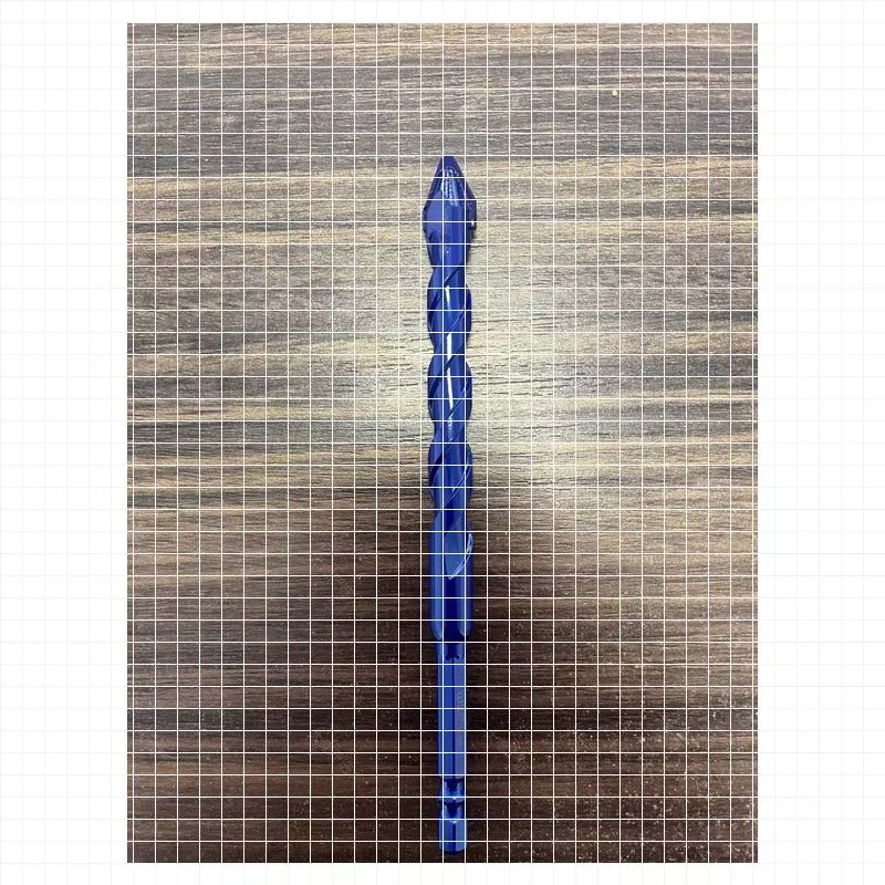 Gem Blue 150mm Extended Offset Hex Shank Drill Bit Set