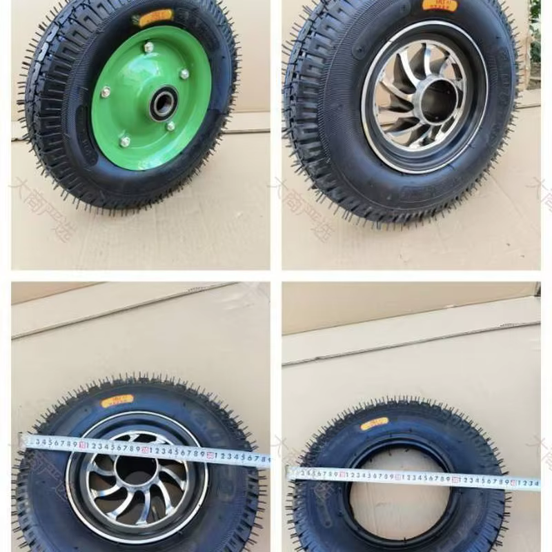 400-8 Pneumatic Wheel, Aluminum Alloy Wheel Outer Tire