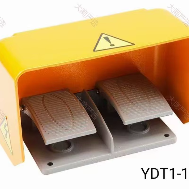 Industrial Foot Pedal Switch Aluminum Alloy Shell